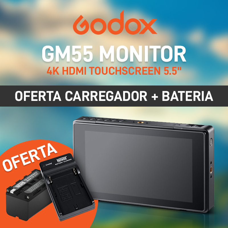 GODOX GM55 OFERTA Bateria + Carregador